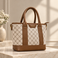 Acacia Paris Monogram Structured Handbag